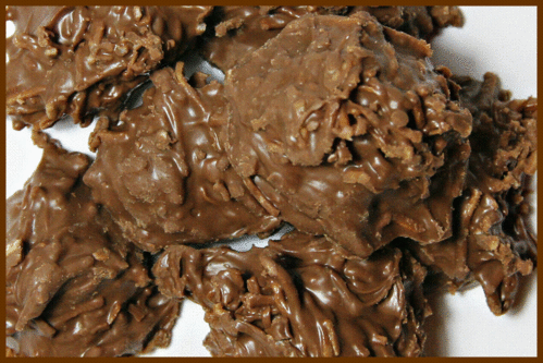 Milk Chocolate Coconut Haystacks